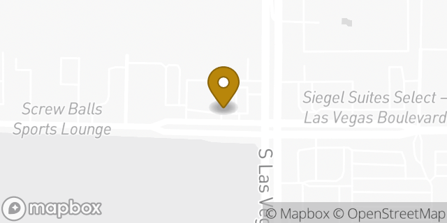 Map showing the location of Amazon Locker - Angus in Las Vegas, NV 89119