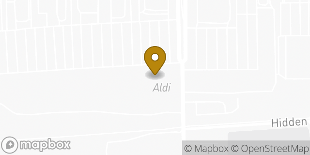 Map showing the location of Aldi in Indianapolis, IN 46229