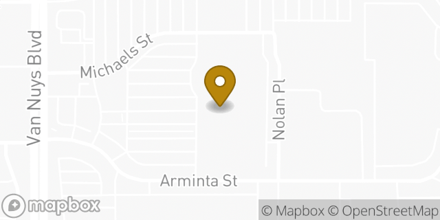 Map showing the location of The Home Depot in Panorama City, CA 91402