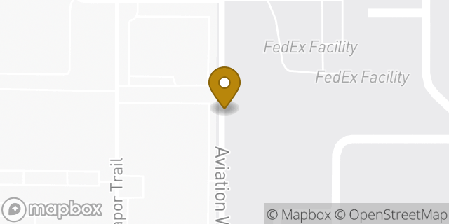 Map showing the location of Colorado Springs - Cutter Aviation (Gold customer and Private Flights Only) in Colorado Springs, CO 80916