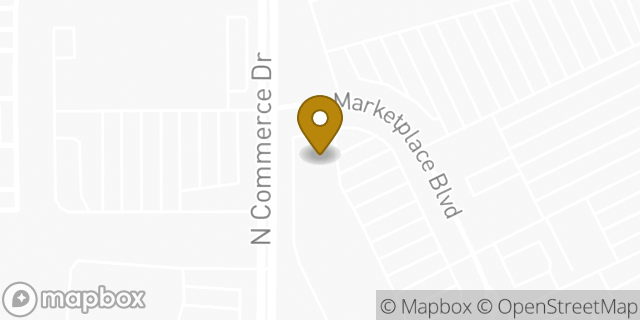 Map showing the location of The UPS Store in East Point, GA 30344