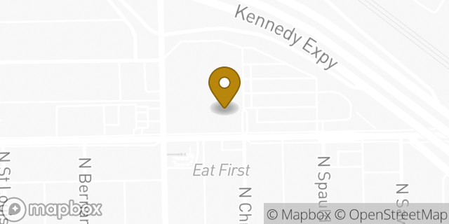Map showing the location of Amazon Locker - Washington in Chicago, IL 60618