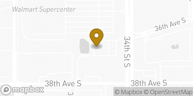 Map showing the location of Amazon Locker - Isaias in Saint Petersburg, FL 33711