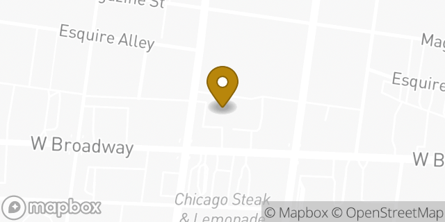 Map showing the location of AutoZone in Louisville, KY 40211