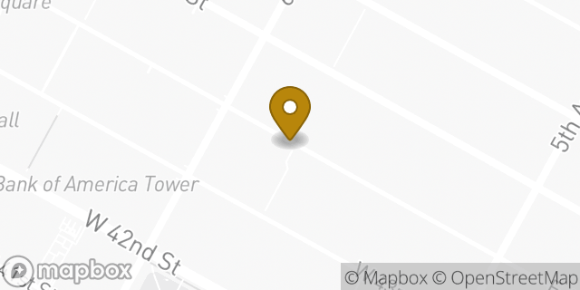 Map showing the location of Enterprise Rent-A-Car in New York, NY 10036