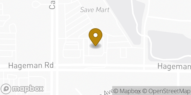 Map showing the location of ATM Walgreens in Bakersfield, CA