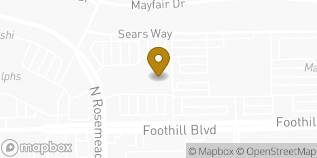 Map showing the location of Market Cocina in Pasadena, CA 91107