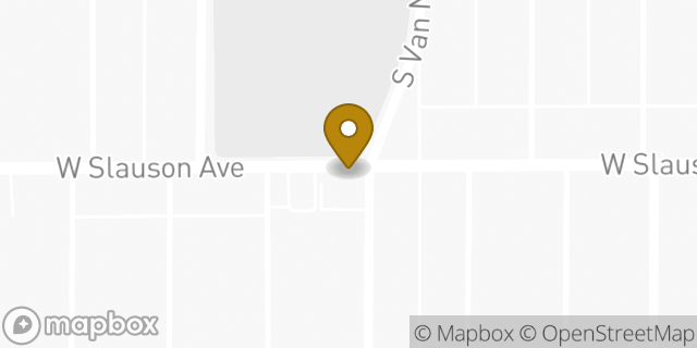 Map showing the location of Jack in the Box in Los Angeles, CA 90043