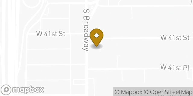 Map showing the location of Amazon Locker - Productive in Los Angeles, CA 90037