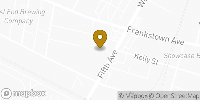 Map showing the location of Amazon Locker - Laughter in Pittsburgh, PA 15208