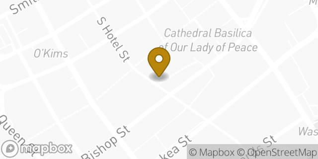 Map showing the location of Walgreens in Honolulu, HI 96813