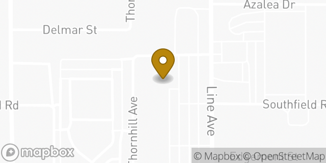 Map showing the location of The UPS Store in Shreveport, LA 71106