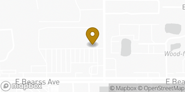 Map showing the location of Autozone Auto Parts in Tampa, FL 33613