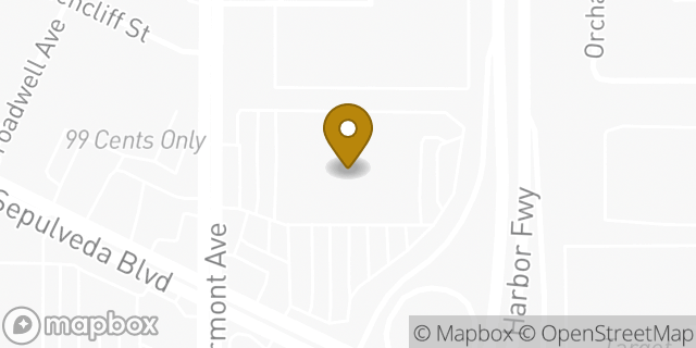 Map showing the location of Coinme in Torrance, CA 90502