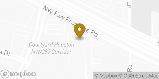 Map showing the location of The Renaissance Church of Houston in Houston, TX 77040