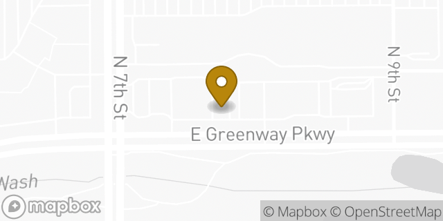 Map showing the location of Sonic Drive In in Phoenix, AZ 85022