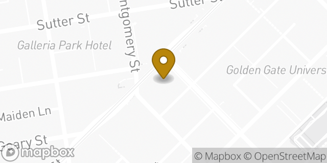 Map showing the location of McDonald's in San Francisco, CA 94105