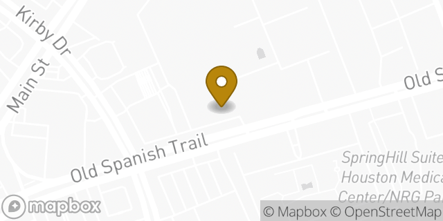 Map showing the location of The UPS Store in Houston, TX 77054