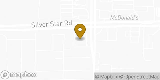 Map showing the location of Walgreens in Orlando, FL 32818
