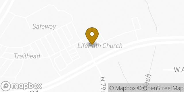 Map showing the location of Safeway Fuel in Peoria, AZ 85383