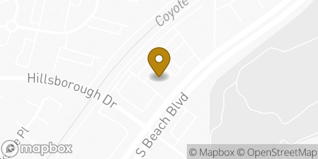 Map showing the location of Starbucks in La Mirada, CA 90638