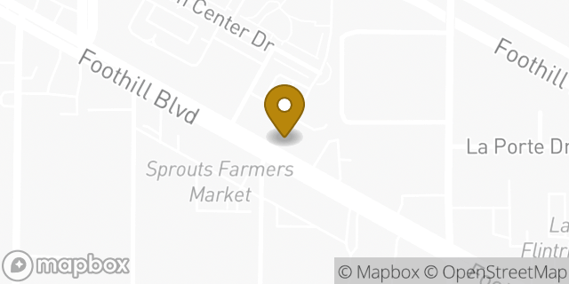 Map showing the location of Chipotle Mexican Grill in La Canada Flintridge, CA 91011