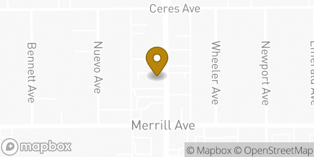 Map showing the location of Enterprise Rent-A-Car in Fontana, CA 92335