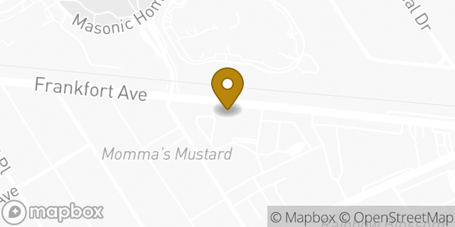 Map showing the location of Walgreens in Louisville, KY 40207