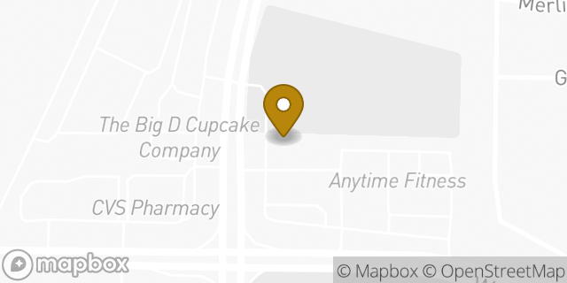 Map showing the location of Baskin-Robbins in Grand Prairie, TX 75052