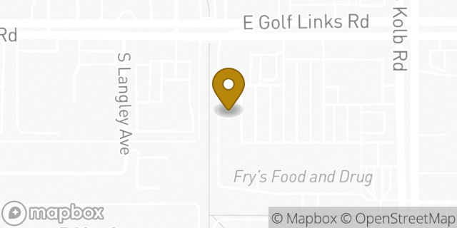 Map showing the location of The UPS Store in Tucson, AZ 85730