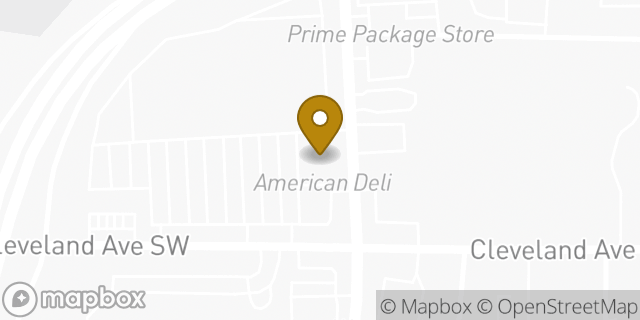 Map showing the location of Papa Johns Pizza in Atlanta, GA 30315