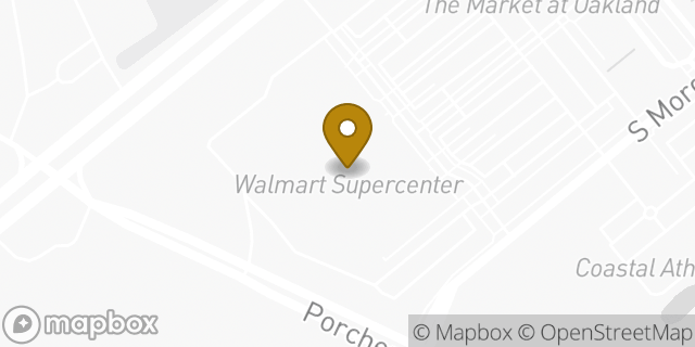 Map showing the location of Dunkin' in Mount Pleasant, SC 29466