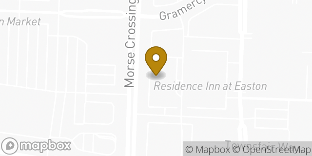 Map showing the location of Pearle Vision in Columbus, OH 43219