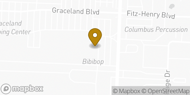 Map showing the location of Subway in Columbus, OH 43214