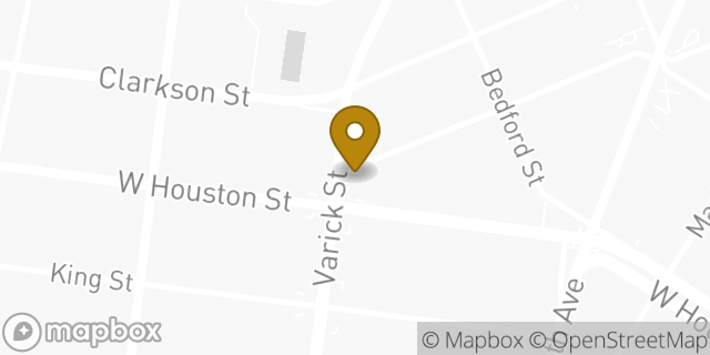 Map showing the location of McDonald's in New York, NY 10014