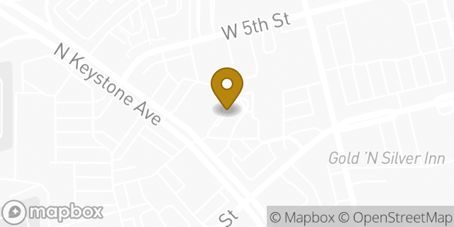 Map showing the location of McDonald's in Reno, NV 89503