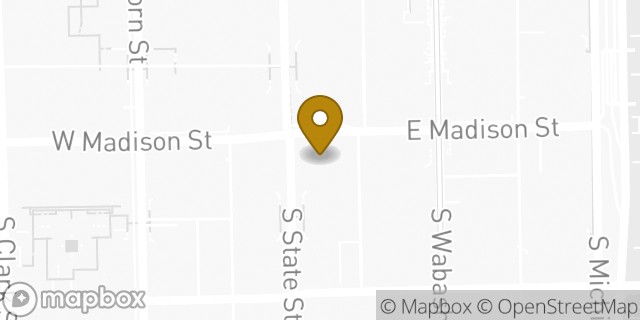 Map showing the location of Target in Chicago, IL 60603
