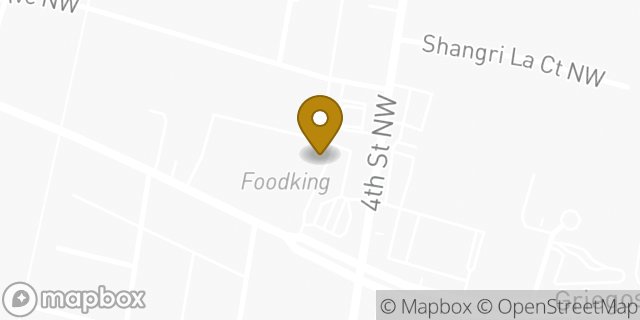Map showing the location of Amazon Locker - Yar in Albuquerque, NM 87107