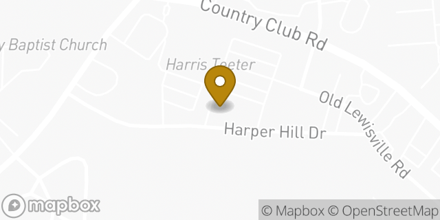Map showing the location of Papa John's in Winston-Salem, NC 27104