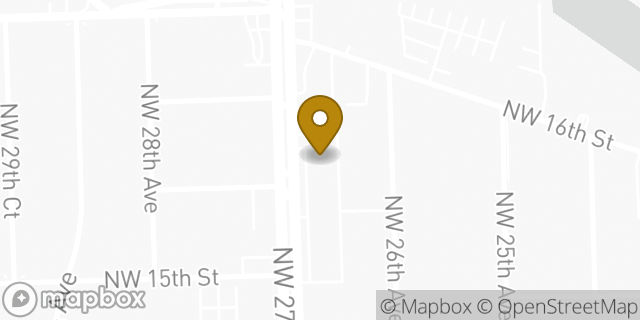 Map showing the location of Citibank in Miami, FL 33125
