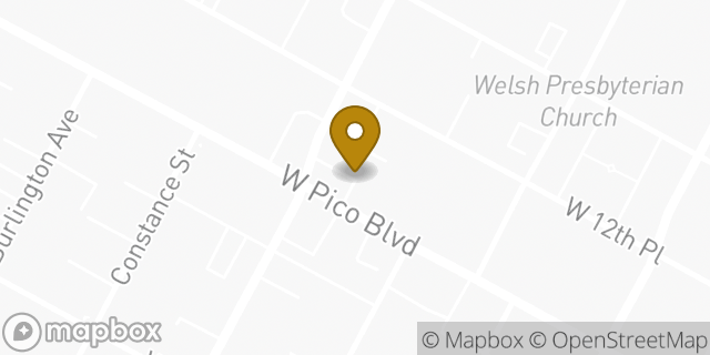 Map showing the location of Coinme in Los Angeles, CA 90015