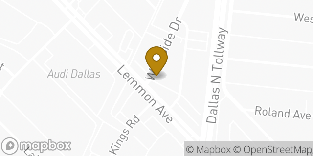 Map showing the location of The UPS Store in Highland Park, TX 75219