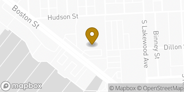 Map showing the location of Chipotle Mexican Grill in Baltimore, MD 21224