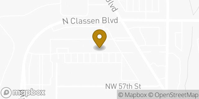 Map showing the location of Kendra Scott in Oklahoma City, OK 73118