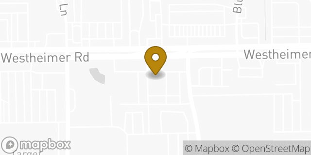 Map showing the location of Dunkin' in Houston, TX 77042