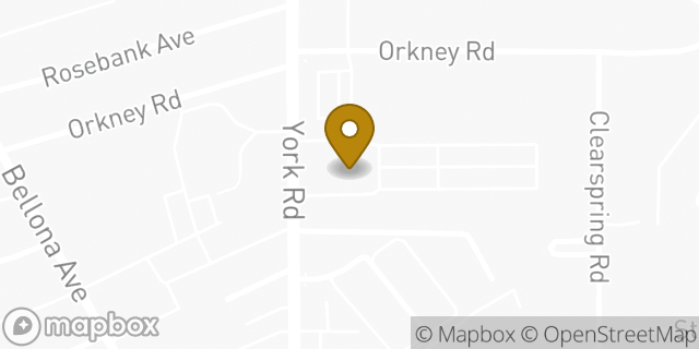 Map showing the location of Amazon Locker - Amonastro in Baltimore, MD 21212