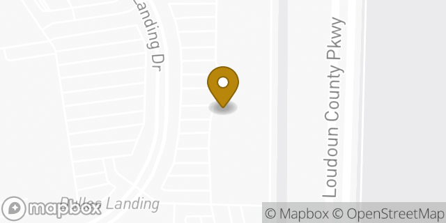 Map showing the location of Amazon Locker - Hala in Dulles, VA 20166