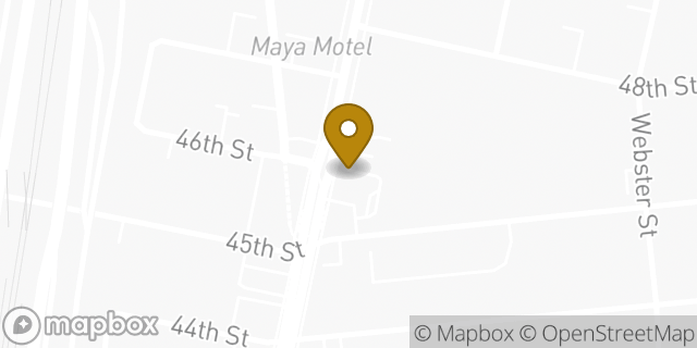 Map showing the location of McDonald's in Oakland, CA 94609