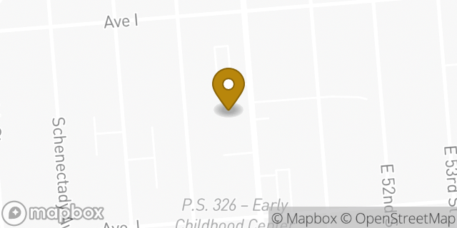 Map showing the location of Staples in New York, NY 11234