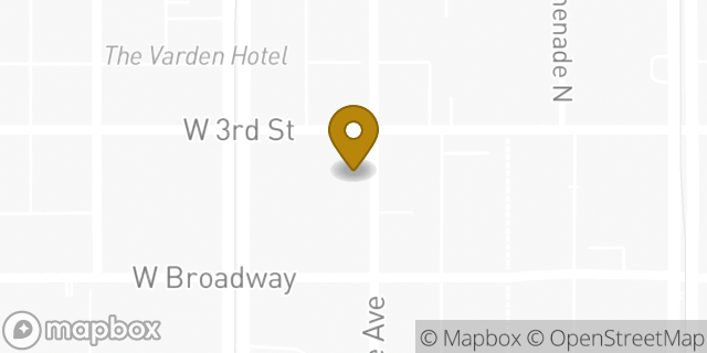 Map showing the location of Chipotle Mexican Grill in Long Beach, CA 90802
